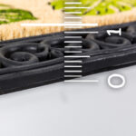 Coco Relief Door Mat Monstera Leaves - Image 3