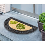 Coco Relief Door Mat Monstera Leaves - Image 5