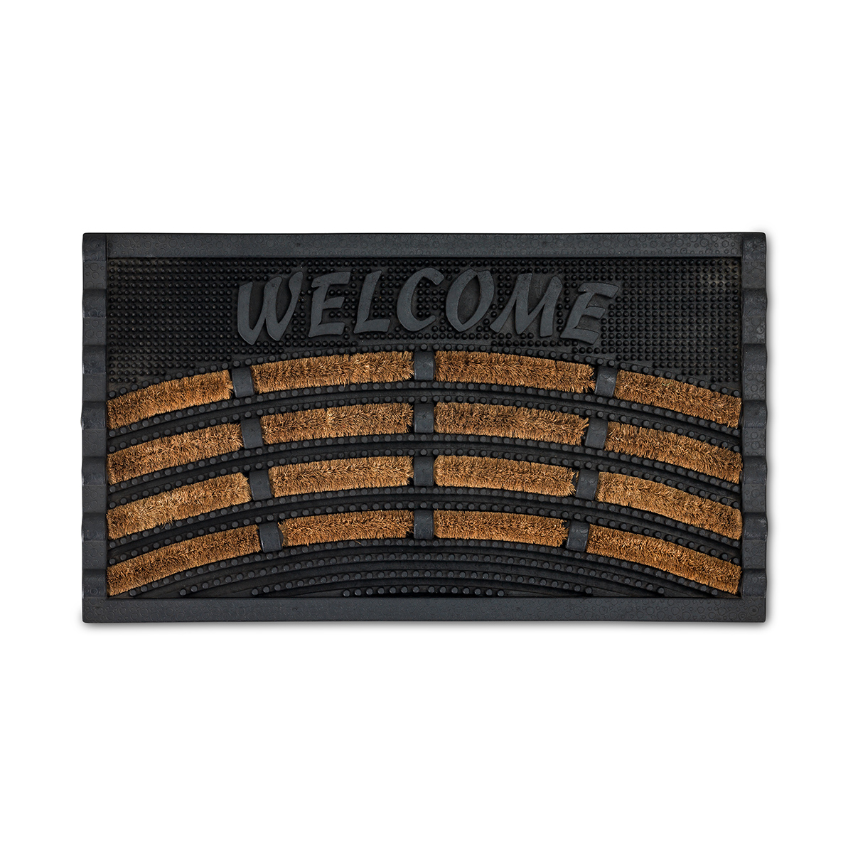 OGS-383_1 Coir Rubber Mat Welcome - Image 1