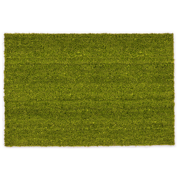 Door Mat With Vinyl Coating Green