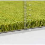 Door Mat With Vinyl Coating Green - Image 2
