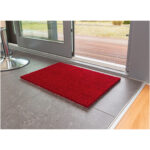 Door Mat With Vinyl Coating Red - Image 4
