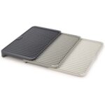 Tier Expandable Draining Mat Grey