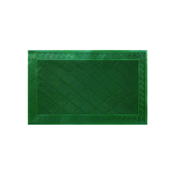 Rubber Door Mat Green