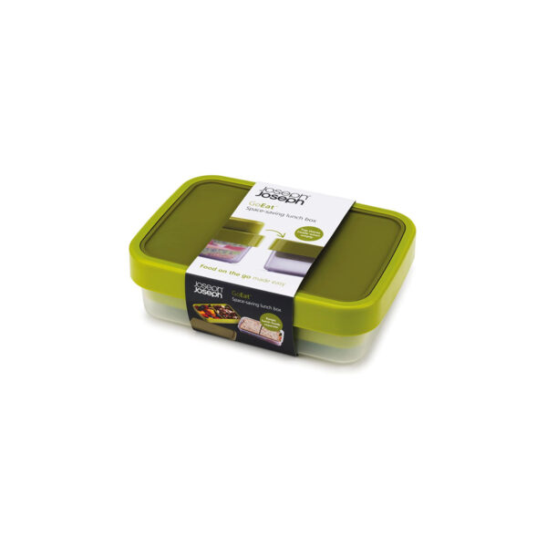 Compact Lunch Box 2-In-1- Green Goeat - Joseph Joseph