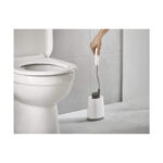 Flex Lite Toilet Brush with Extra Slim Holder Grey - Image 2