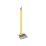 Upright Handle Dust Pan 9.5"+Brush
