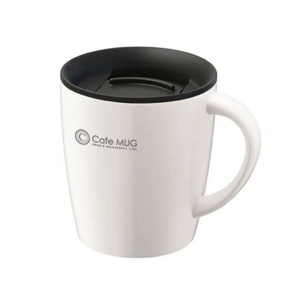 Vacuum Cafe Mug (330 Ml) White