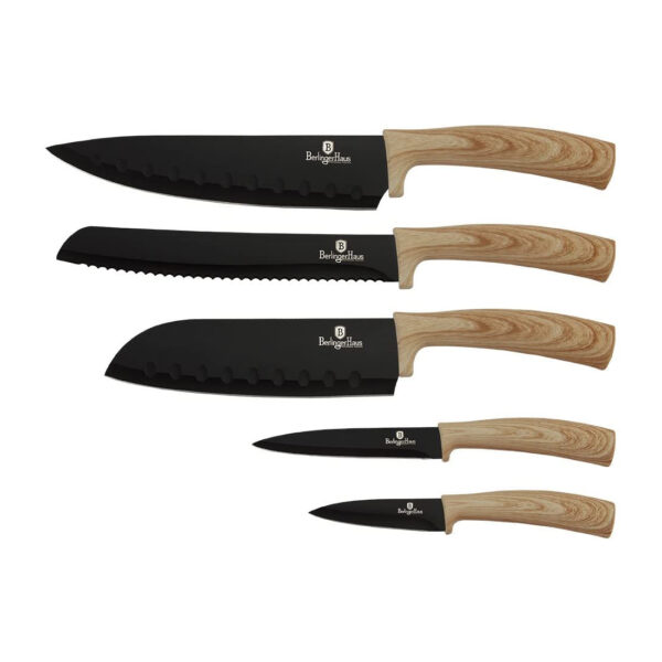 Granite Chef Knife Set Forest Line Maple