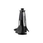 Elevate Carousel Nylon Kitchen Utensil Set 6 Pc Grey