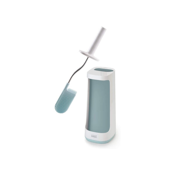 Flex Toilet Brush With Holder And Storage Caddy, Blue - Joseph Joseph