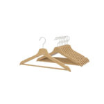 Wooden Cloth Hanger Pack Of 8 Pcs