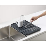 Flip Up Adjustable Draining Board  Grey - Image 3