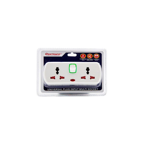 4-Way Multi Plug Socket With Switch 13 Amp