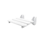 Fold Down Shower Seat White Pa / Aluminum