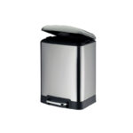 Pedal Dust Bin 6L S/S - Image 2