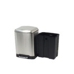 Pedal Dust Bin 6L S/S - Image 5