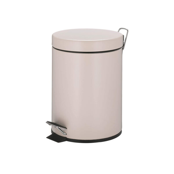 Dust Bin Colour Coated Silent Close Beige Matt 5L