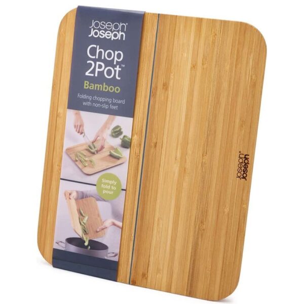 Chop To Pot Cutting Board Bamboo - Joseph Joseph