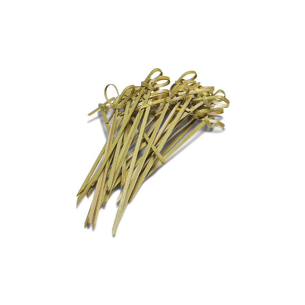 Bamboo Twisted Picks 50 Pcs