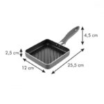 Mini Grilling Pan 12 X 12Cm Red "Presto - Image 3