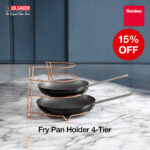 Fry Pan Holder 4-Tier (Italy) - Image 2