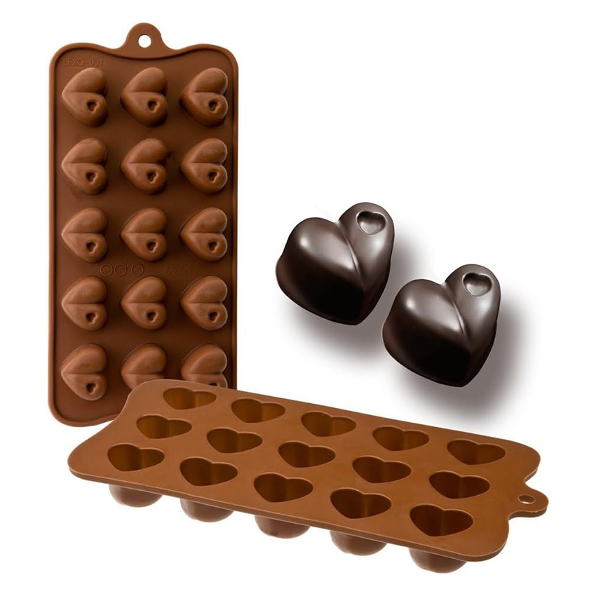 ibl 10 Silicone Chocolate Mould – Heart