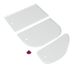 Set 3 Decorating Spatulas (Italy)