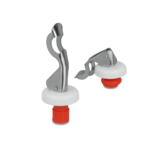 Bottle Caps With Opener 2Cm Stainless Steel Set Of 2 (Italy)