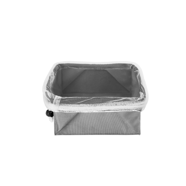 Storage Basket Foldable Grey 18 X 18Cm (Italy)
