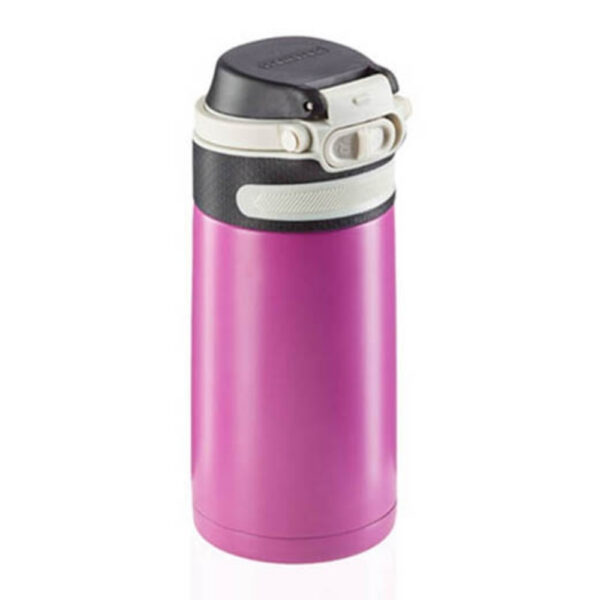 Insulated Flip-Lock Spout-Lid Mug 350Ml Purple