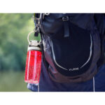 Flip-Lock Spout-Lid Bottle 550Ml Red - Image 4