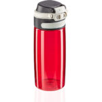 Flip-Lock Spout-Lid Bottle 550Ml Red