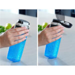 Flip-Lock Spout-Lid Bottle 550Ml Light Blue - Image 3