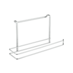 Kitchen Roll Holder Galileo 34 X 18Cm Silver (Italy)