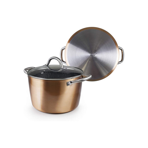 Stock Pot With Lid Natura Copper 24Cm