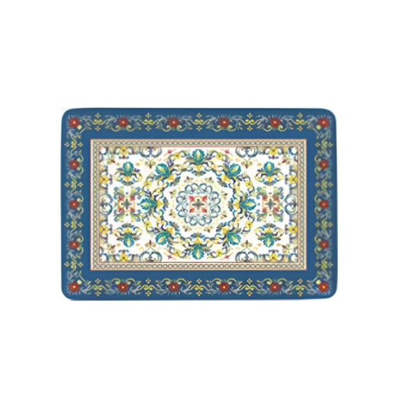 Serving Tray Mediterian Blue