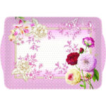 Serving Tray With Curved Handles Renaissance