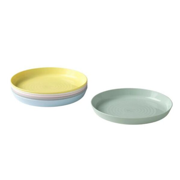 Ikea Kalas Plate 6 Pc Assorted Baby Colours