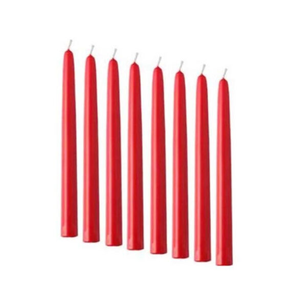 Conical Candle Red Unscented