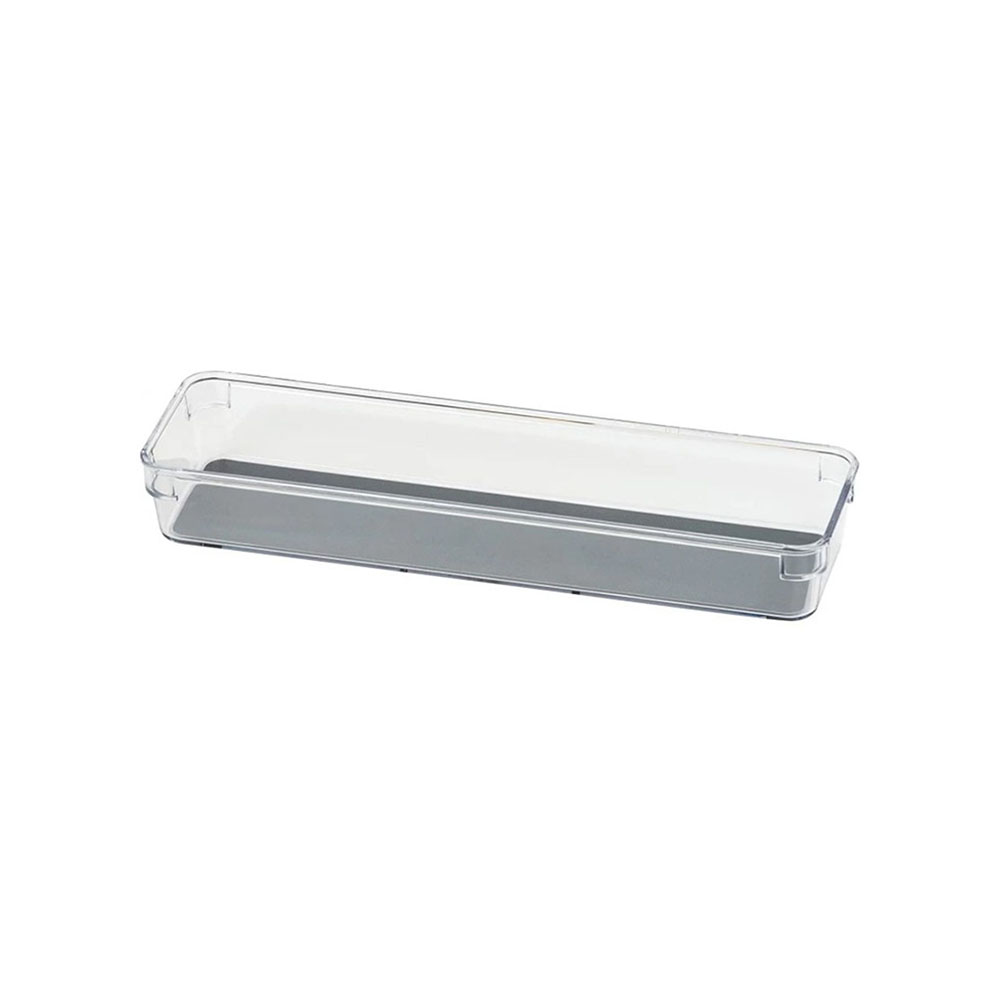 Screenshot 2026-02-21 151008 Drawer Organizer 9 X 32.5 X 4.5 Cm Transparent - Image 1