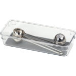 Drawer Organizer 23 X 4.5 X 9 Cm Transparent - Image 5
