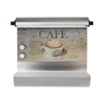 Magnatic Roll Holder With Foil Dispenser