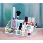 Cosmetic Organizer Acrylic - Crystal - Image 3