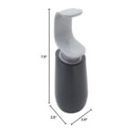 Single Handed Liquid Soap C-Pump Grey - Joseph Joseph - Image 2