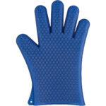 Oven Glove Silicone Blue