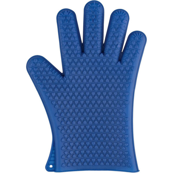 Oven Glove Silicone Blue