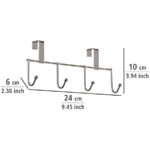 Hook Strip 4 Hooks Chrome Plated - Image 5