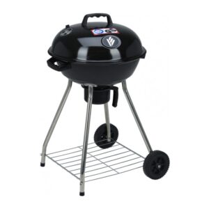 Charcoal Bbq Grill On Wheels Dia 47Cm Gs Tuv