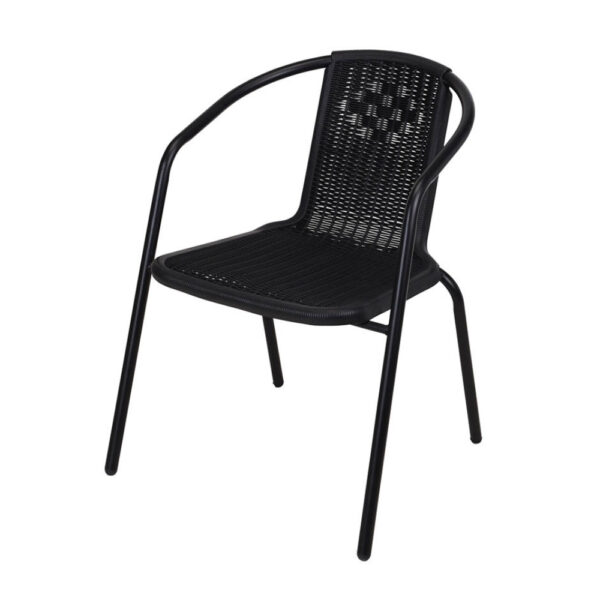 Chair Stackable Metal Pp Sitting